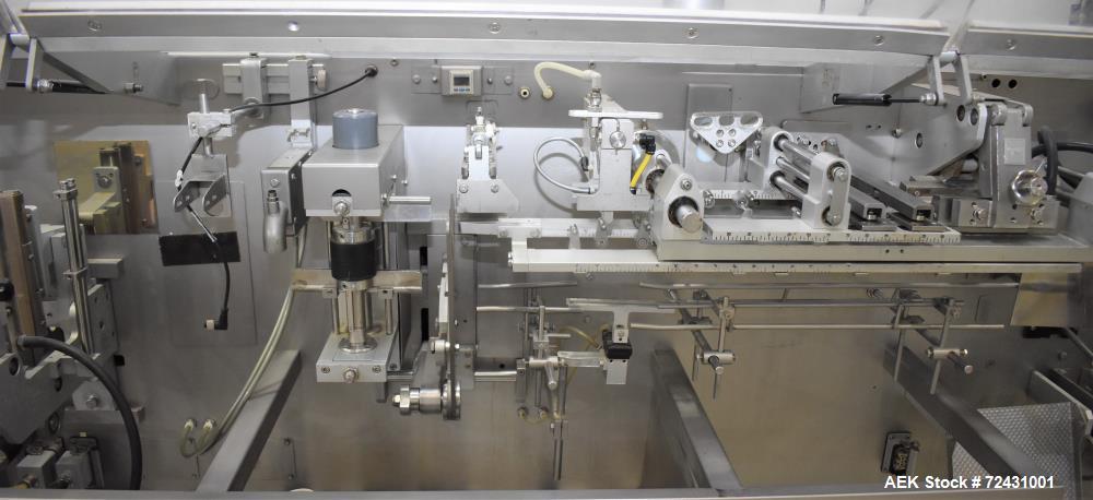 Used Effytec HB-142 Simplex Horizontal Pouch Machine – Servo Auger Filler, 110 CPM